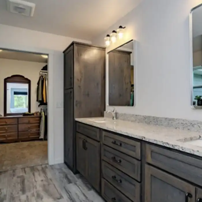 White Oak Bathroom Vanity